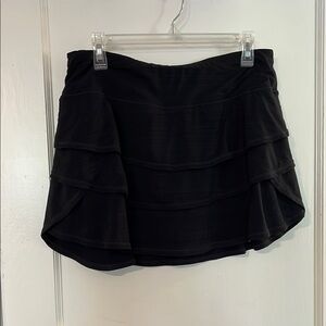 Ideology Black Athletic Tiered Skort